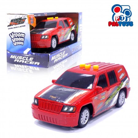سيارة بطارية MUSCLE RACER صوت وحركة